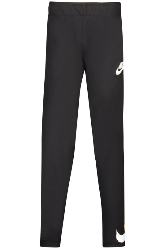 NIKE GIRLS' BLACK LEGGINGS-0